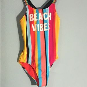 COPY - Wonder Nation Beach Vibes 1 piece swimsuit…